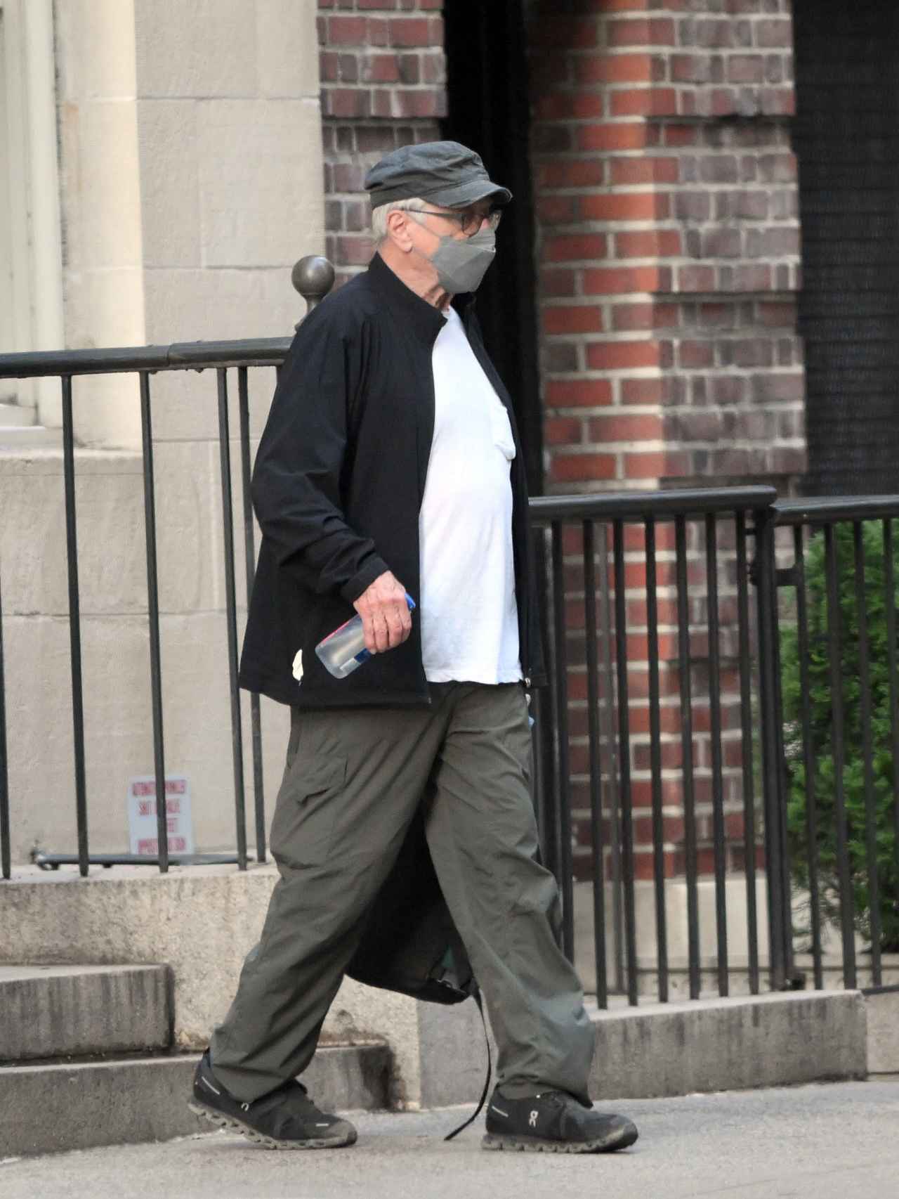 El actor, saliendo de su apartamento en Nueva York, el pasado 25 de junio.