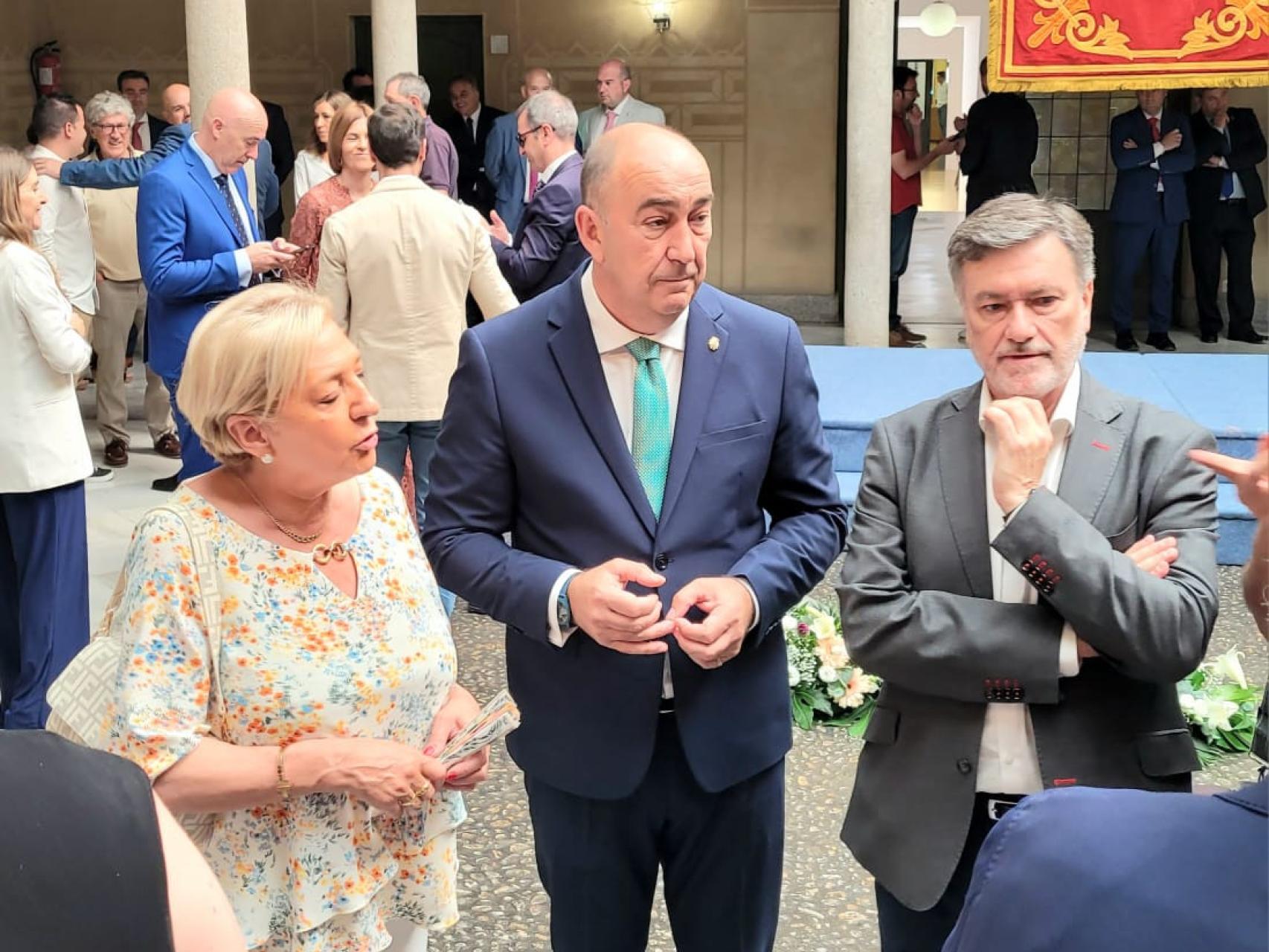 De Vicente toma posesión como presidente de la Diputación de Segovia