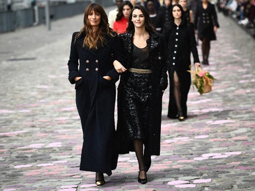 Caroline de Maigret en el desfile de Chanel