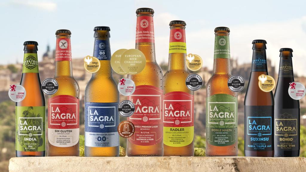 Todas las cervezas de la marca que han recibido premios