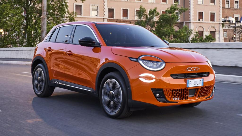 Imagen del Fiat 600e, un nuevo SUV eléctrico que llega tras el verano.