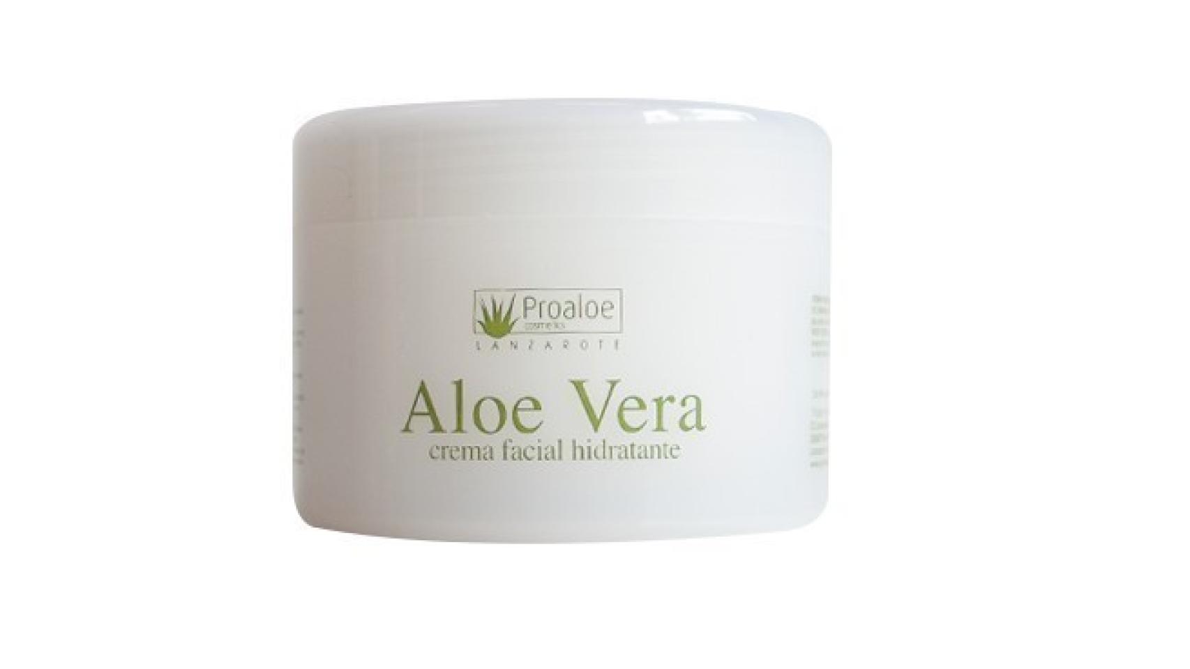 Crema Facial Hidratante Anti-edad Aloe Vera