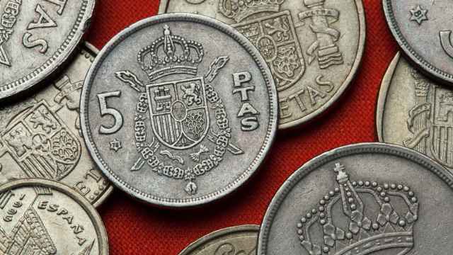 Moneda de 5 pesetas.
