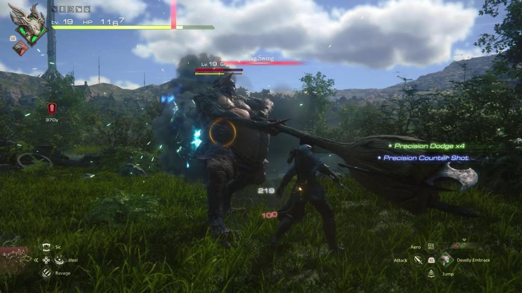 Captura de pantalla de 'Final Fantasy XVI'