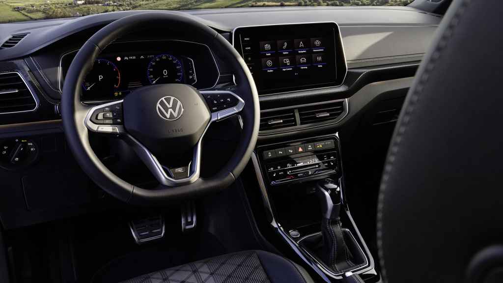 Interior del Volkswagen T-Cross.