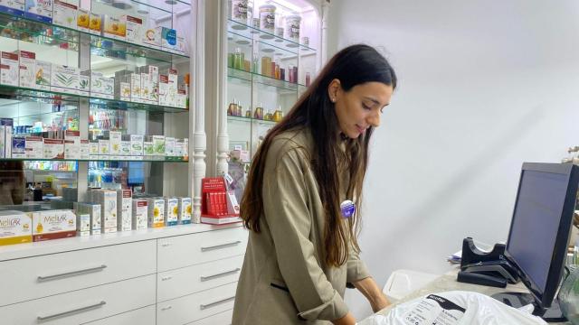 Una farmacéutica.