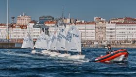 Imagen de archivo de una regata en A Coruña
