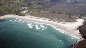 Playa de Pantín en Valdoviño (A Coruña)