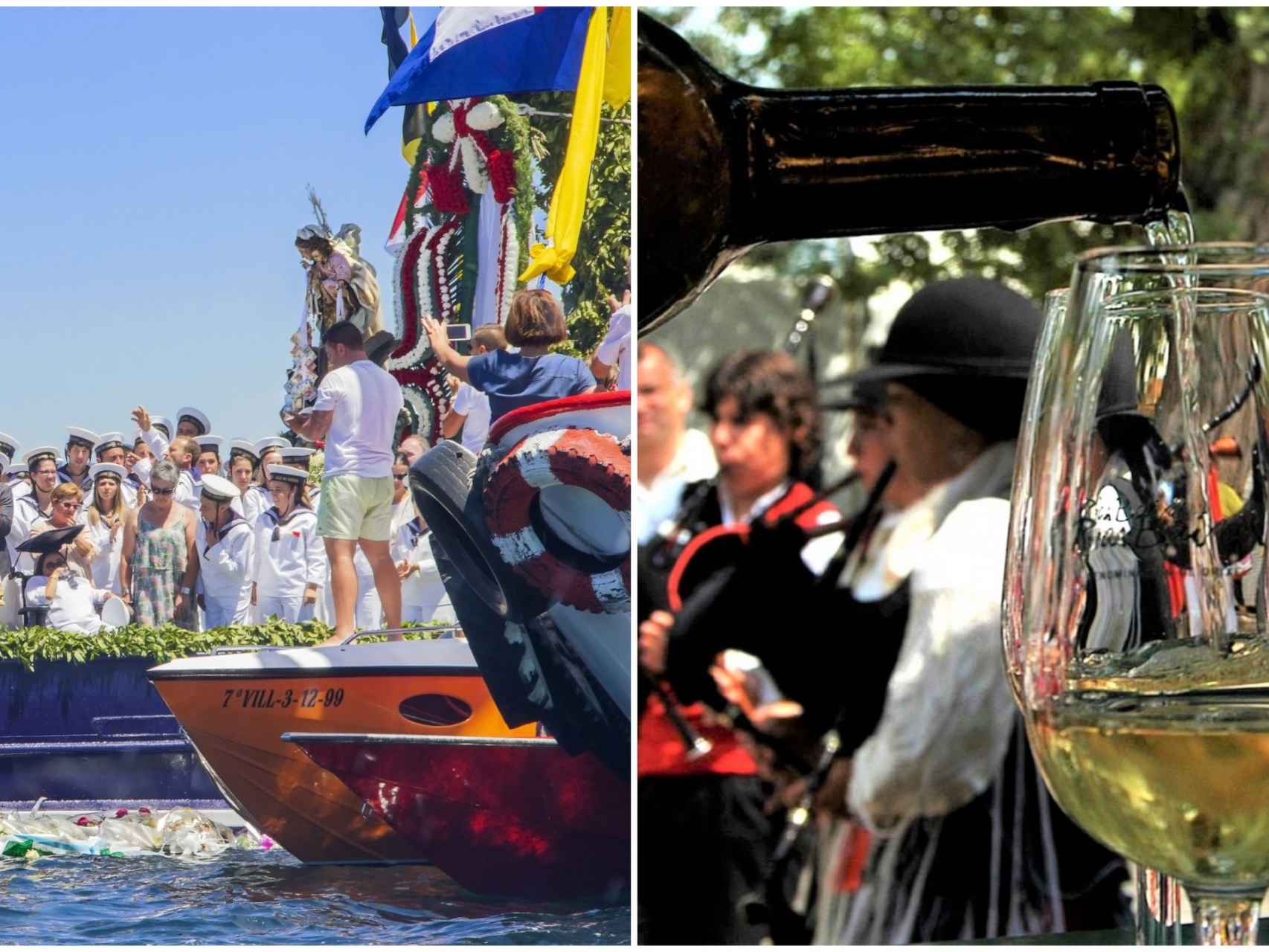 Do Carme al Albariño: las fiestas populares que no debes perderte este  verano en O Salnés