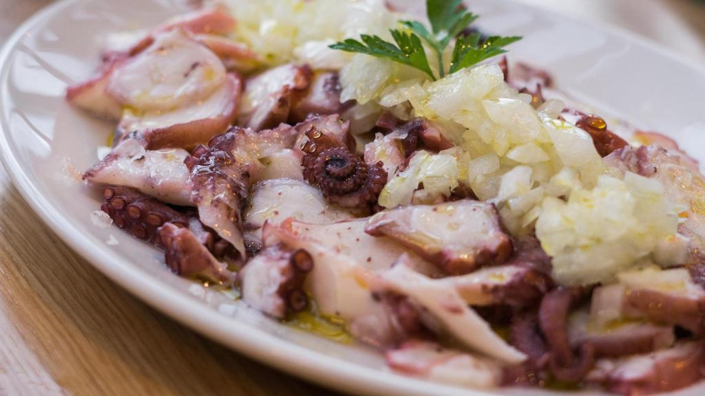 Pulpo al limón de Bálamo.