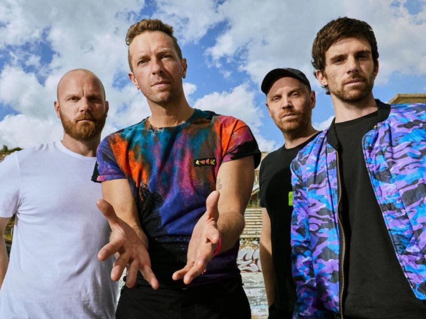 Coldplay, en una imagen promocional de la banda.