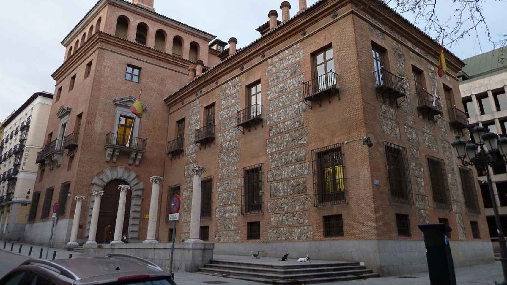 La Casa de las Chimeneas, sede del Ministerio de Cultura