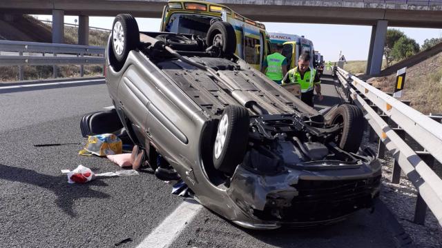 Imagen de archivo de un accidente de tráfico.