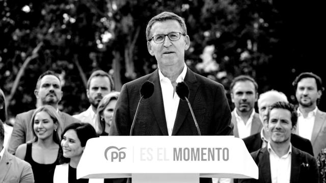 El presidente del Partido Popular y candidato a la Presidencia del Gobierno, Alberto Núñez Feijóo