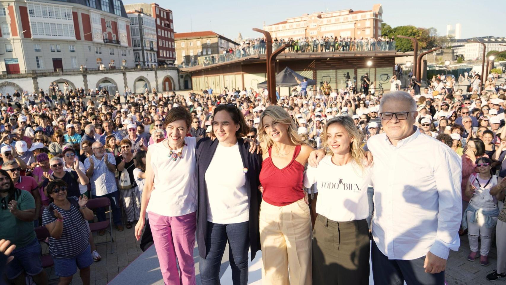 Sumar Galicia incluye fichajes del PSOE y Podemos en sus listas y a Suso Díaz por A Coruña