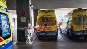Huelga de ambulancias en Galicia.