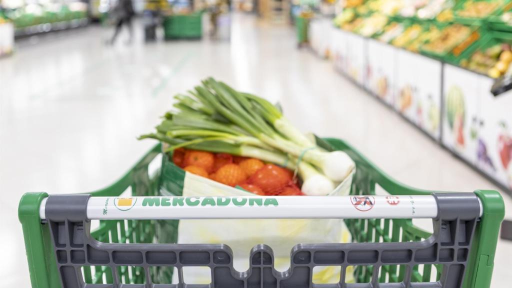 Imagen de archivo de un supermercado Mercadona.