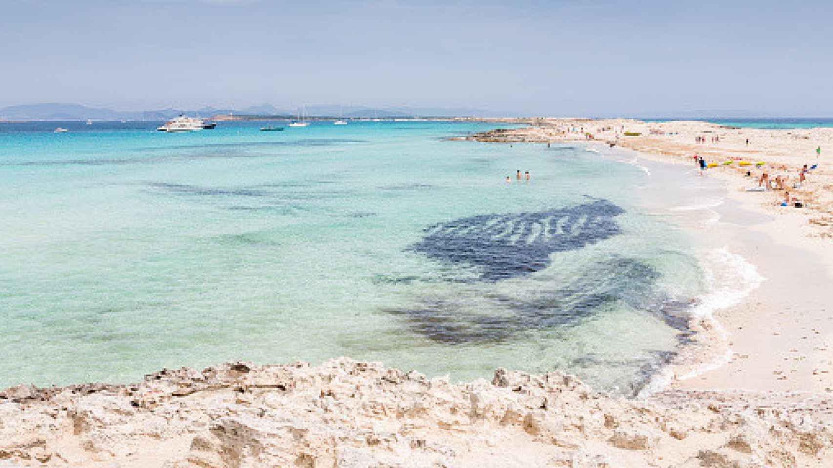 Playa de Ses Illetes de Formentera.