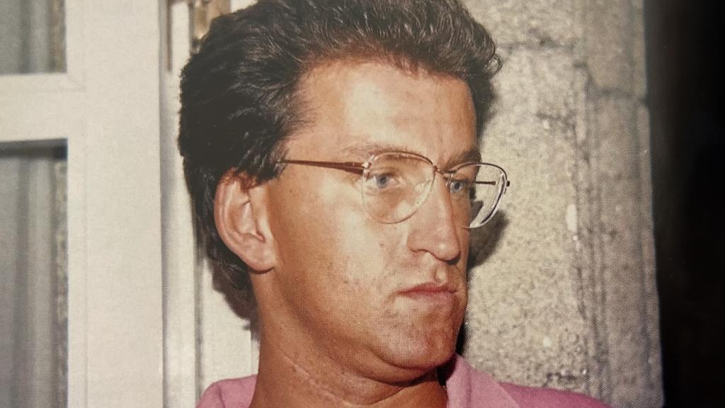 Alberto Núñez Feijóo con unos 30 años.
