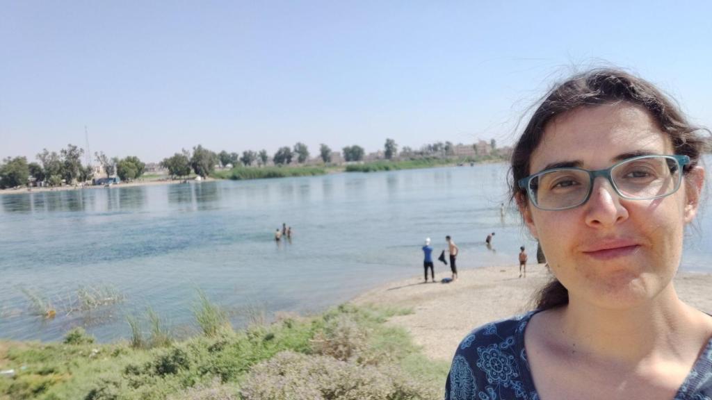 Elizabeth Tsurkov en Raqqa (Siria) en 2019.