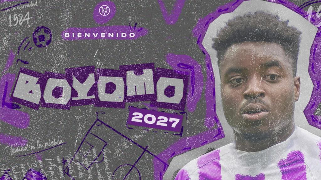 Boyomo, primer fichaje del Pucela