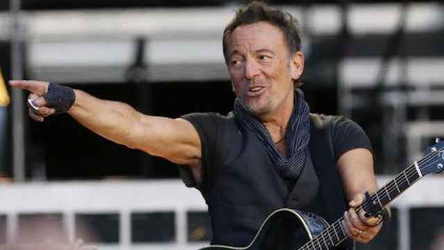 El músico Bruce Springsteen.