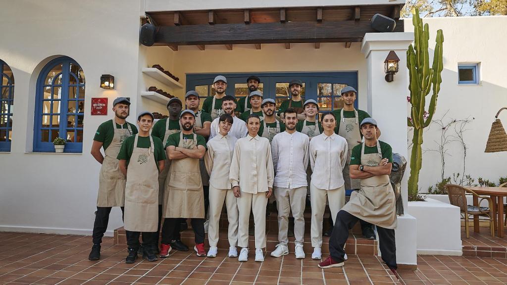 El equipo de Es Tragón al completo.