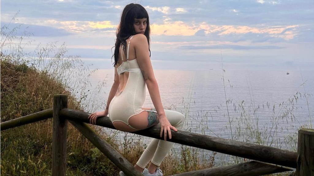 Milena Smit en una imagen de sus redes sociales.