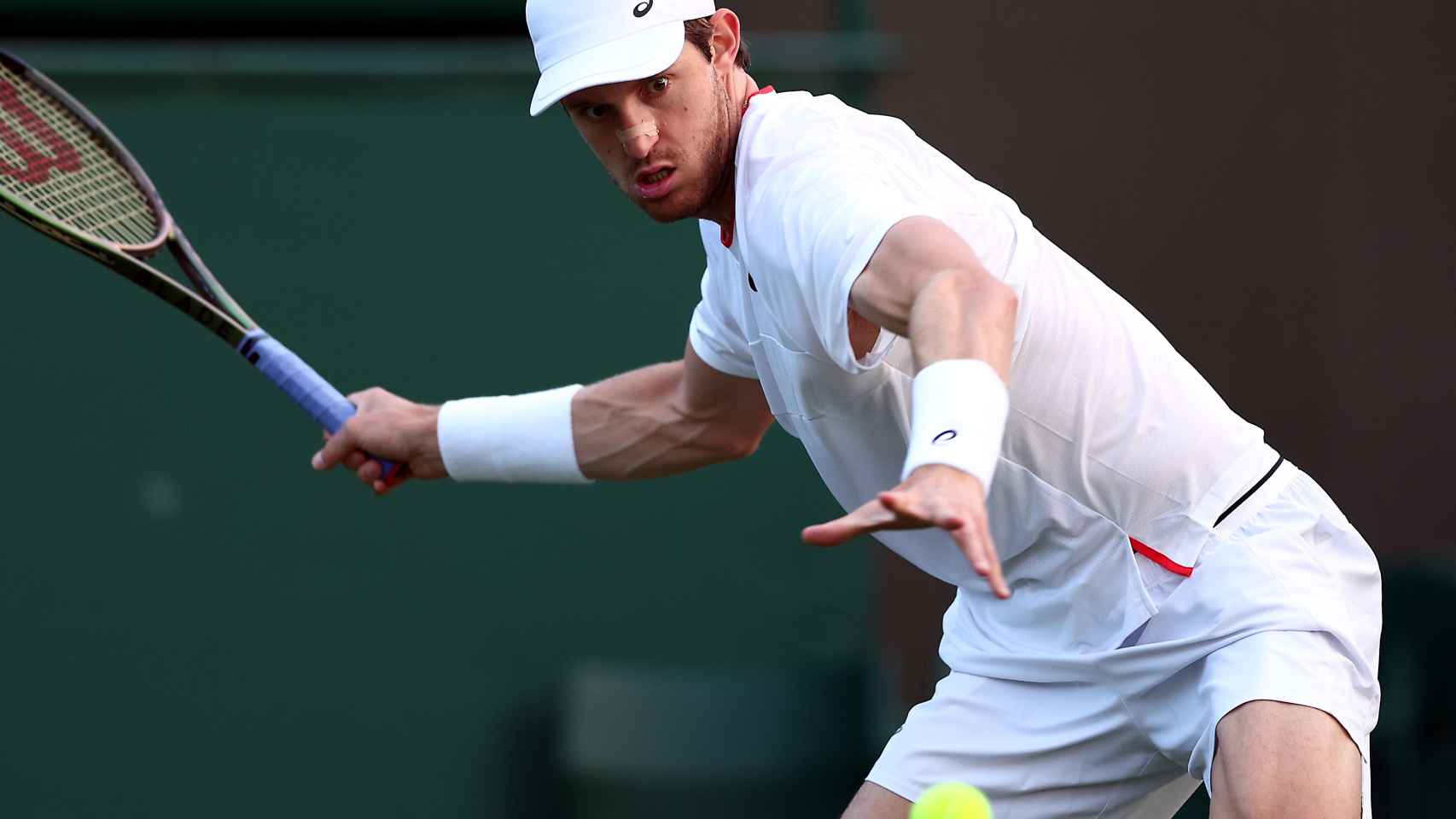 Nicolás Jarry, en Wimbledon
