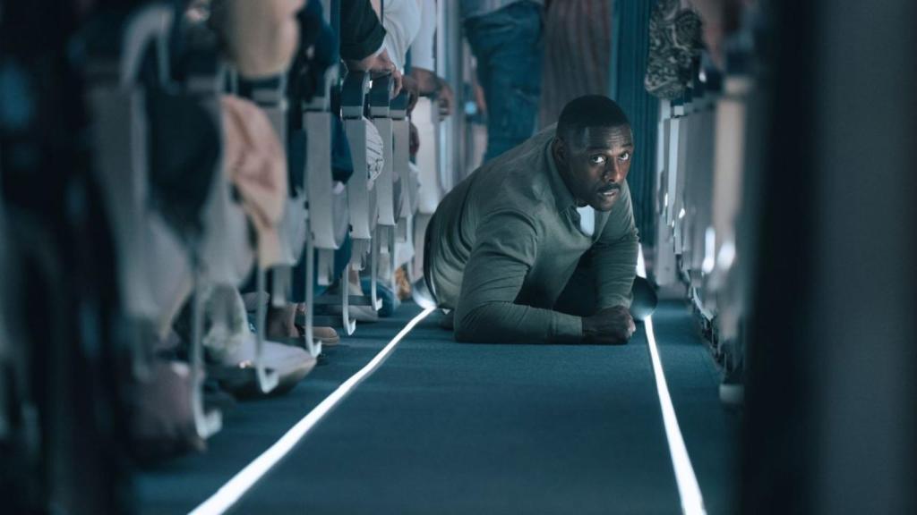 Idris Elba in 'Hijack in the Air'