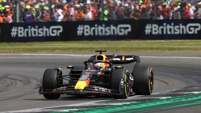 Max Verstappen, de Red Bull, durante el Gran Premio de Gran Bretaña de F1.