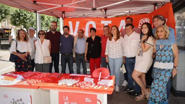 Tudanca en un acto en Soria.