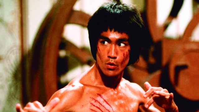 Bruce Lee en un momento de 'Operación dragón'