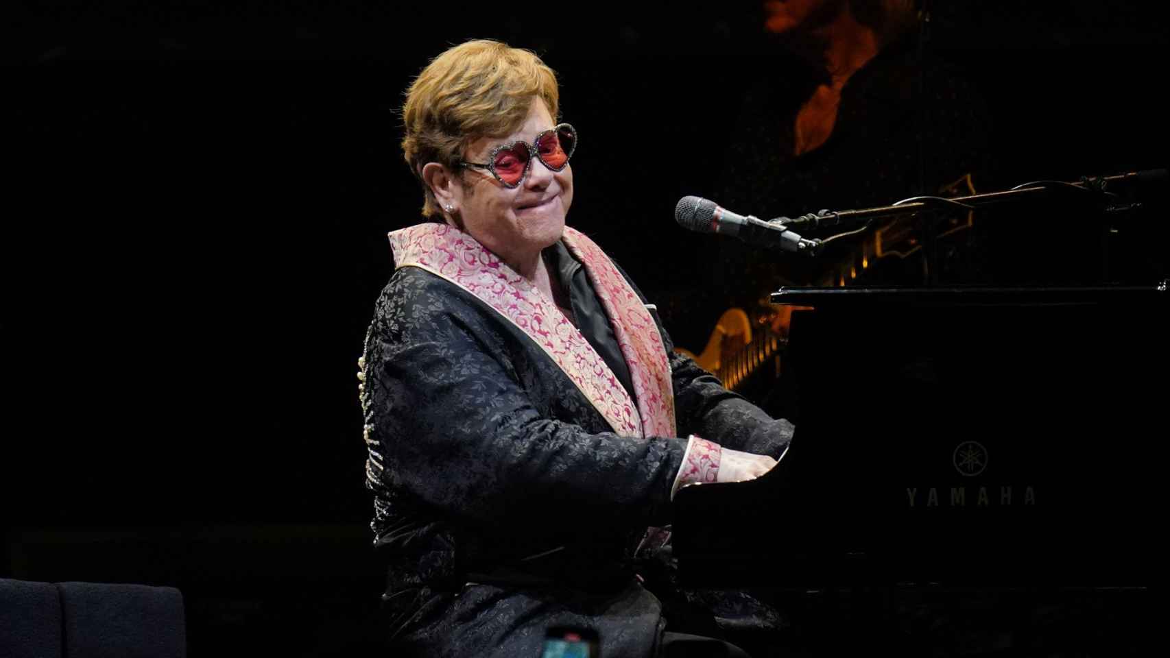 Elton John en el Tele2 Arena de Stockholm. Foto: Yui Mok/PA Wire/dpa