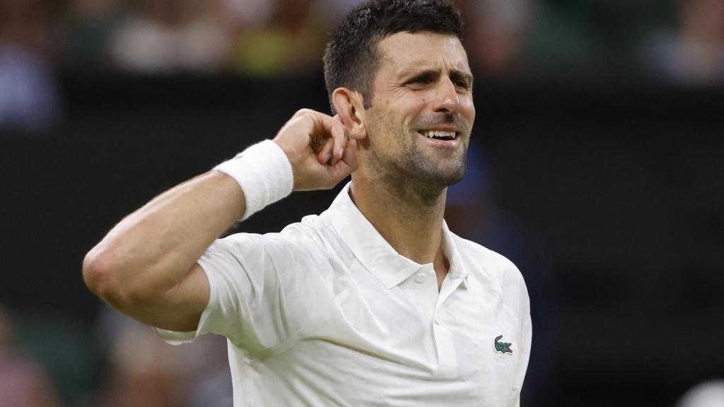 Novak Djokovic, en Wimbledon 2023