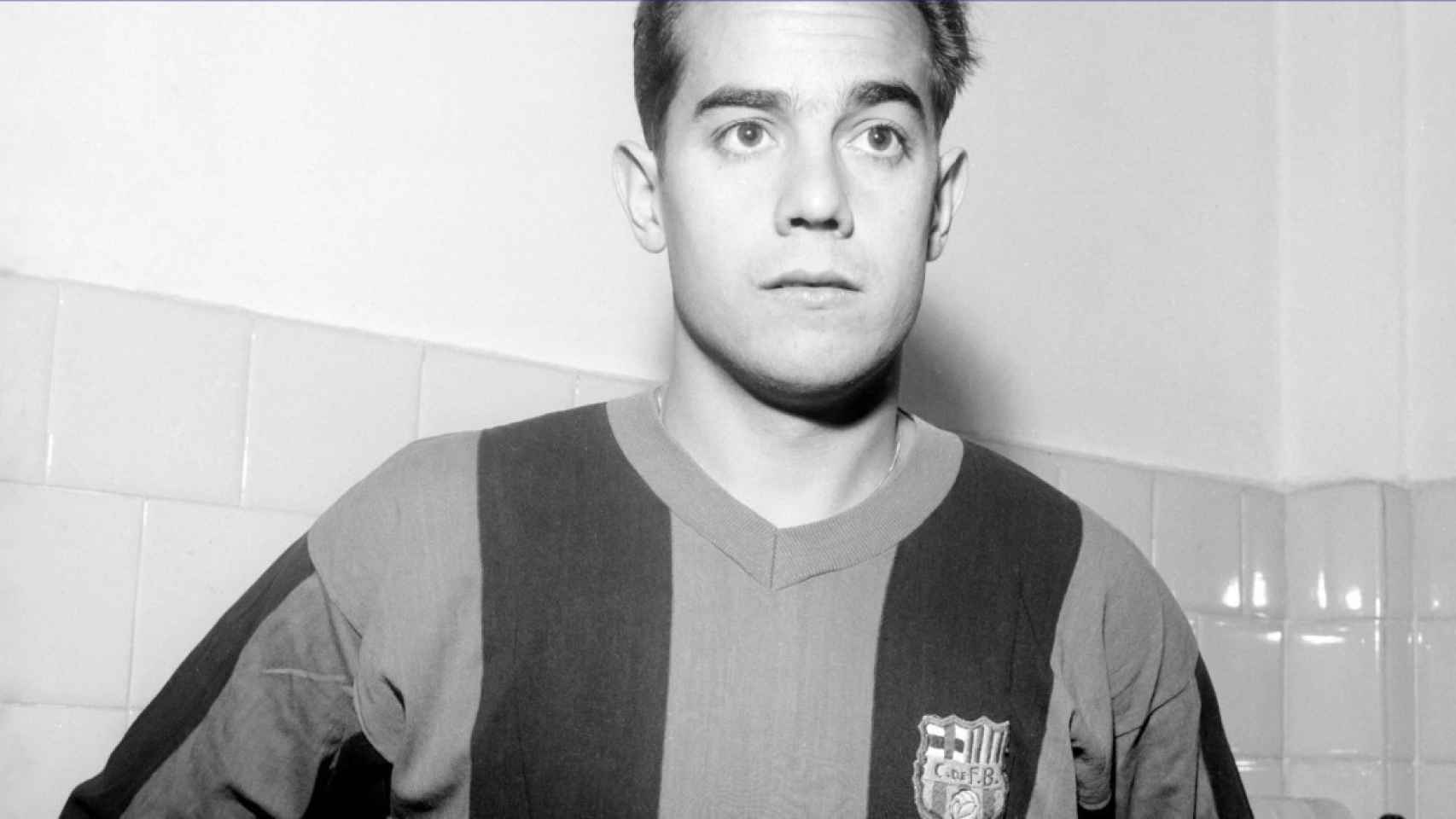 Luis Suárez Miramontes, durante su etapa como jugador del FC Barcelona