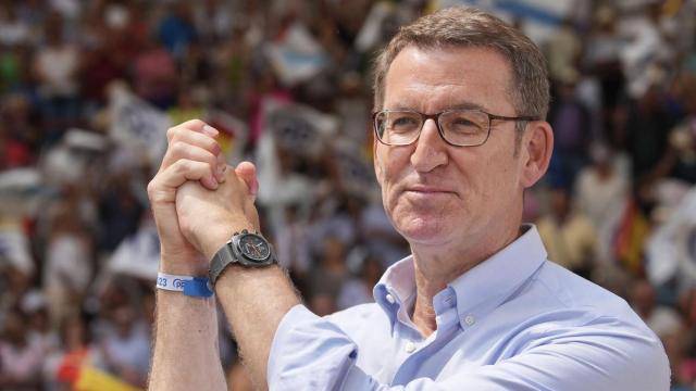 El líder del PP nacional y expresidente de la Xunta, Alberto Núñez Feijóo.