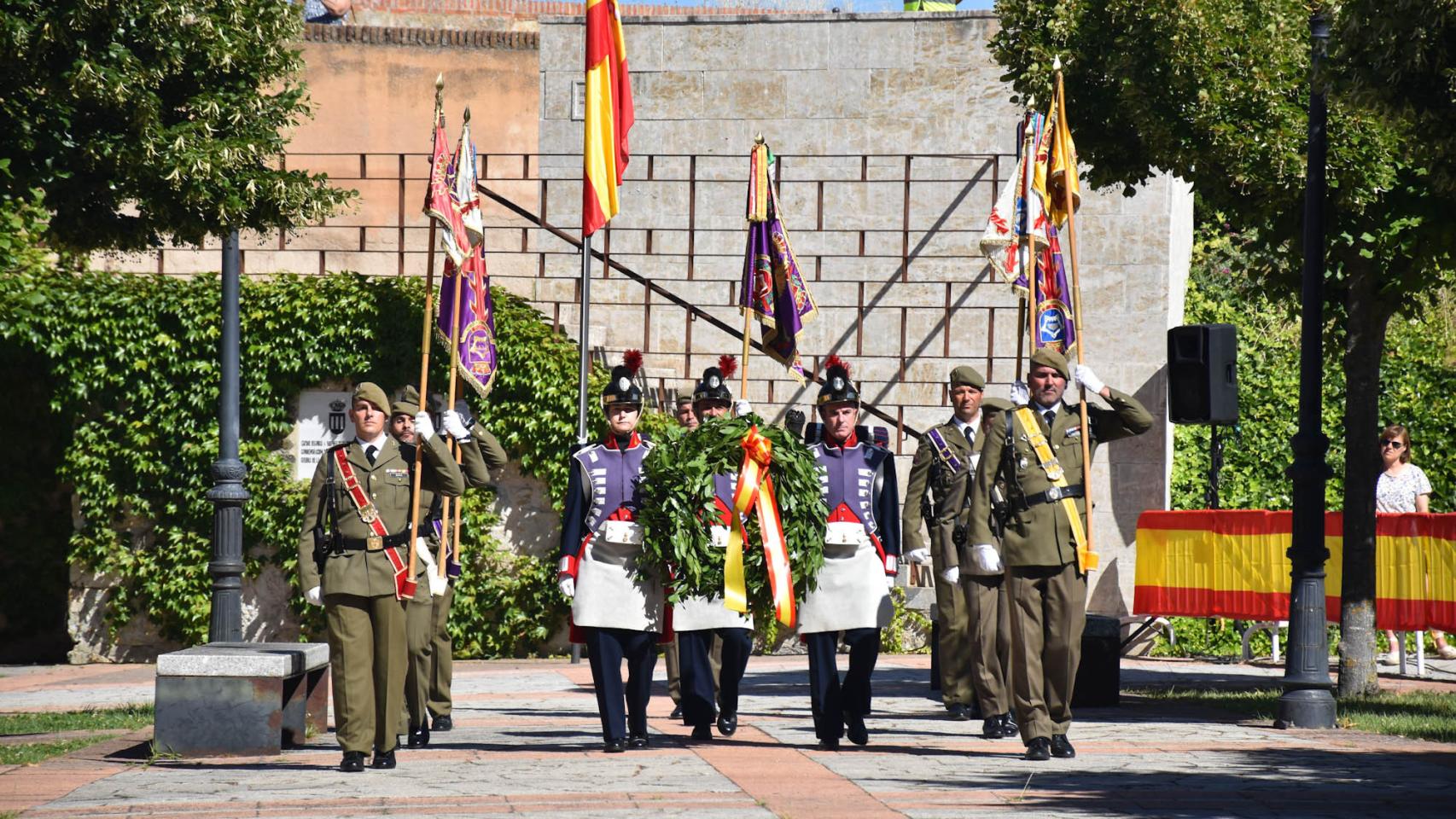 Homenaje al general Herrasti en Ciudad Rodrigo 2023