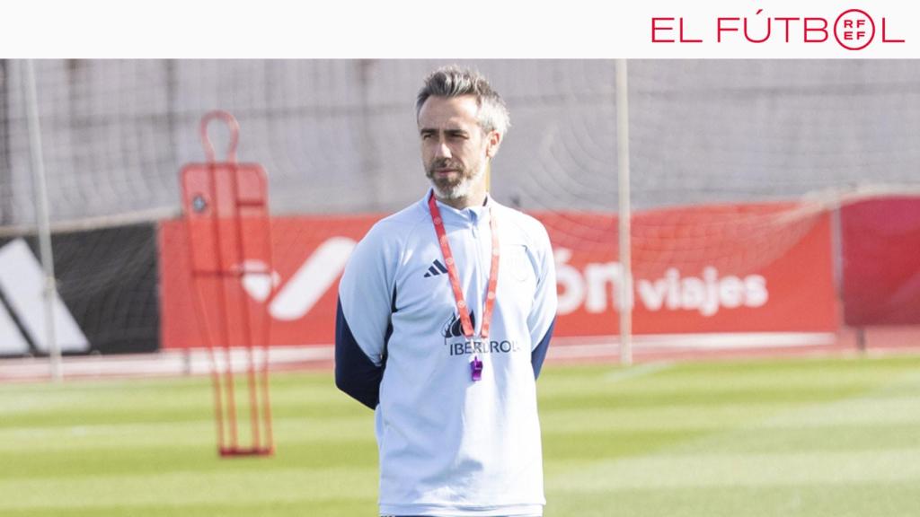 Jorge Vilda, seleccionador nacional femenino y director deportivo de fútbol femenino de la RFEF