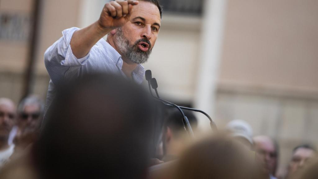 El líder de Vox y candidato a presidir el Gobierno, Santiago Abascal.