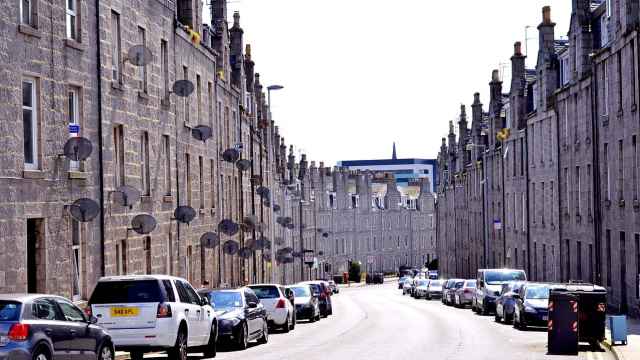 Aberdeen y su característica arquitectura de granito.