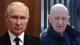 Vladímir Putin y Yevgueni Prigozhin