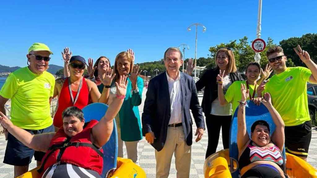 Presentación del servicio de sillas anfibias para personas con movilidad reducida.