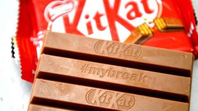 Chocolatina KitKat.