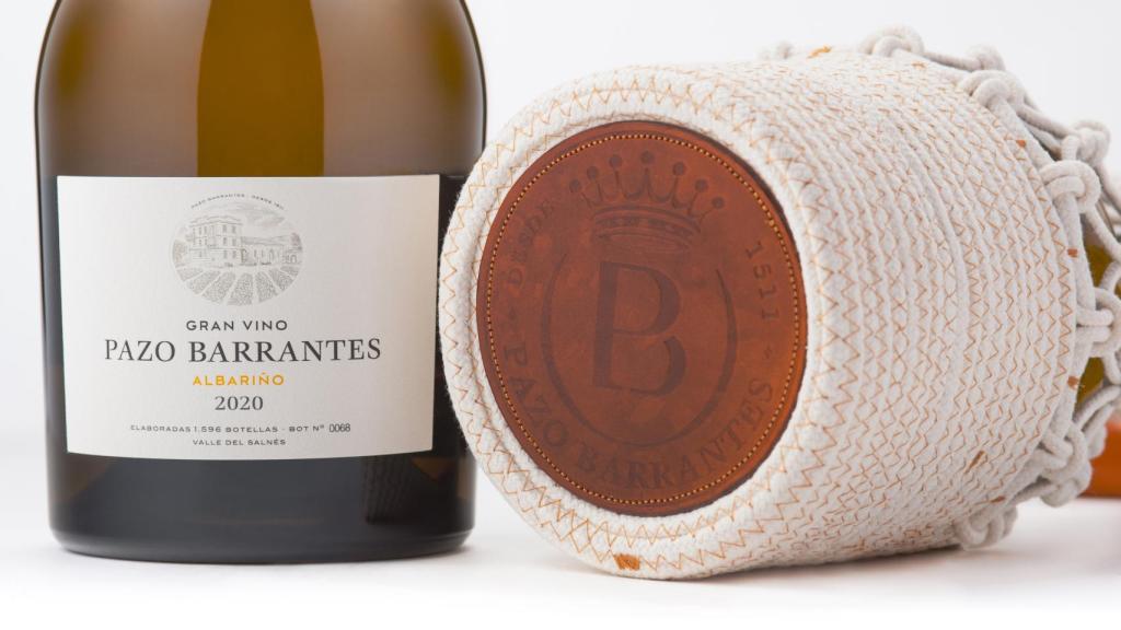 Detalle edición especial Gran Vino Pazo Barrantes