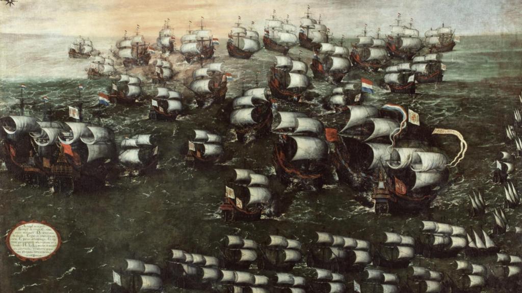 'Vista II de la batalla naval de Pernambuco', de Juan de la Corte (h. 1632)