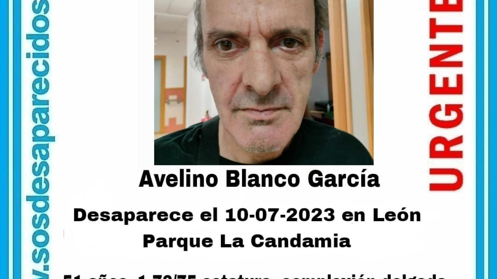 Avelino Blanco, el hombre desaparecido en León
