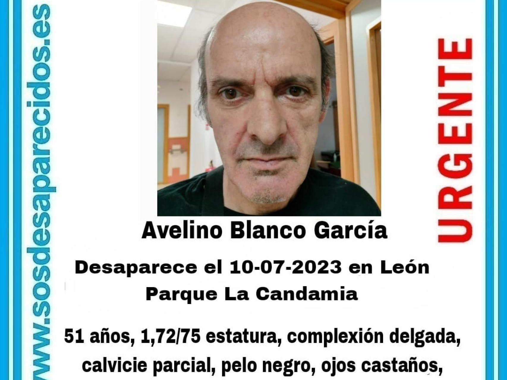 Avelino Blanco, el hombre desaparecido en León