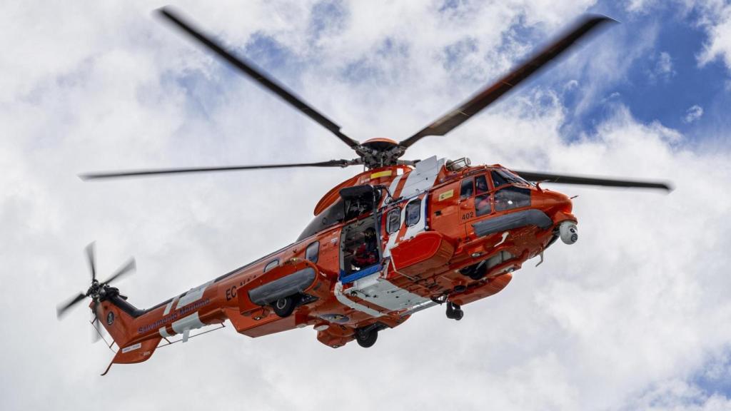 El helicóptero ‘Helimer 402’ de Salvamento Marítimo.