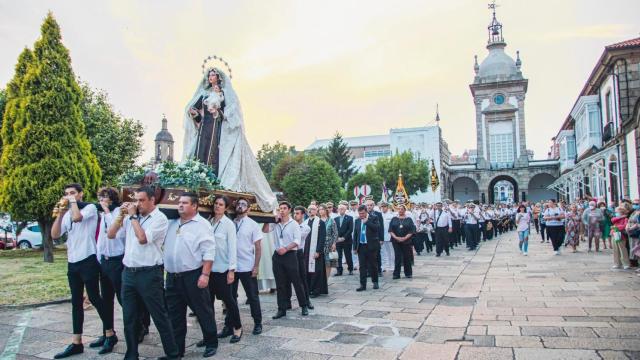 Imagen de archivo de la procesión del Carmen en la ciudad